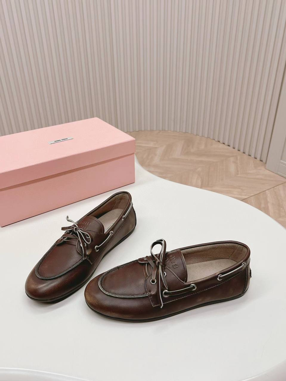 Лоферы Miu Miu