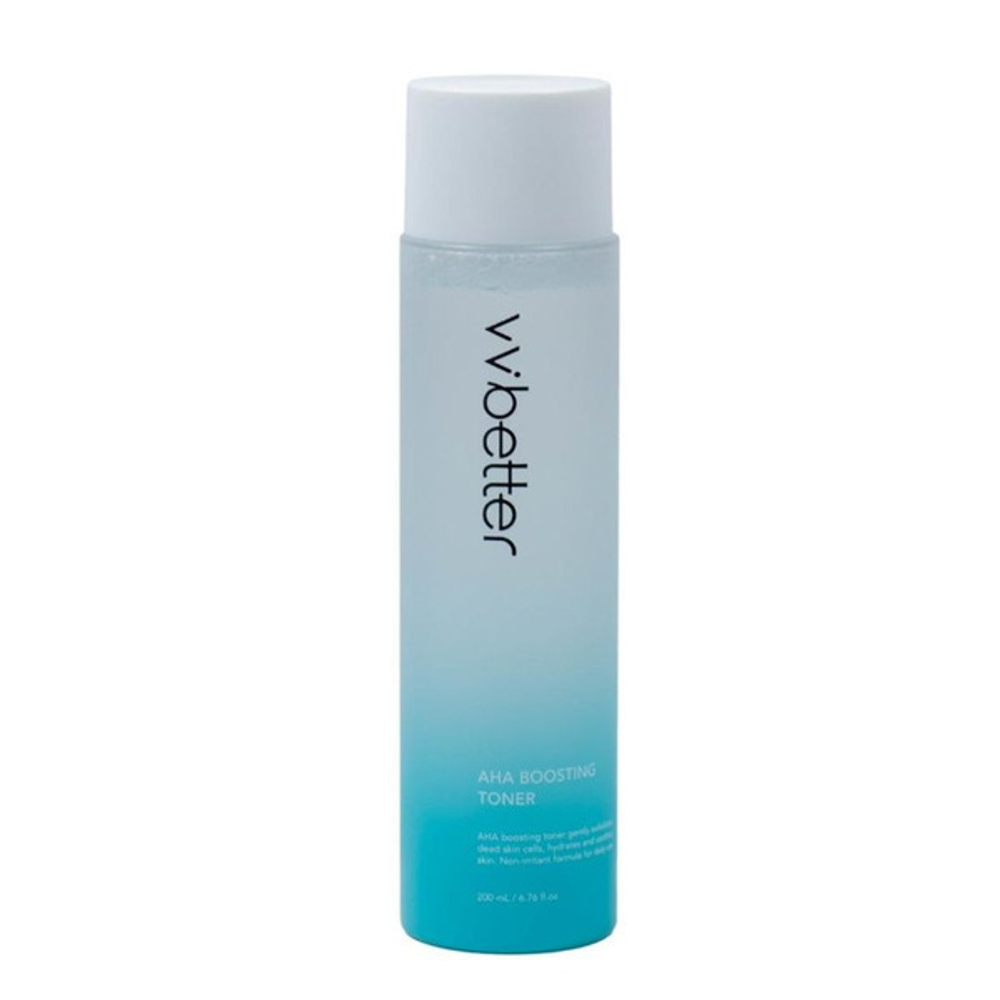 [VVBETTER] Тонер для лица отшелушивающий с AHA кислотами AHA BOOSTING TONER, 200 мл