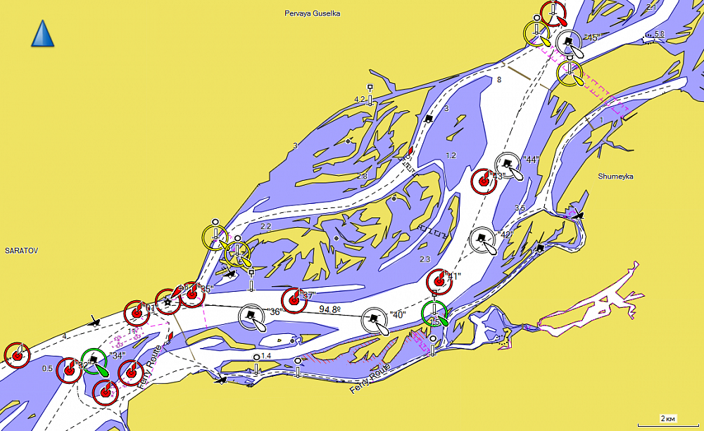 Карта GARMIN КАСПИЙСКОЕ МОРЕ, УЛЬЯНОВСК, ОРСК g3 HXEU069R