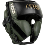 Боксерский шлем Venum Proboxing Cheek Headgear Linares Edition Khaki/Black/Gold