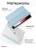 Чехол книжка для iPad 5/6 (9,7") / Air 1/2 (9,7") Gurdini Origami Case Голубой
