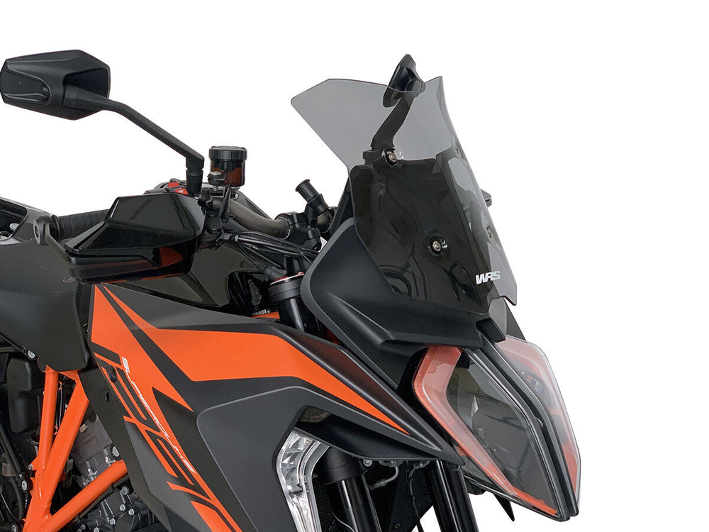 WRS Ветрове стекло Sport KTM 1290 Super Duke GT (2019-2024) сильно затемненное KT007FS