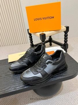 Кроссовки черно-серые от Louis Vuitton Run Away BP5-918276