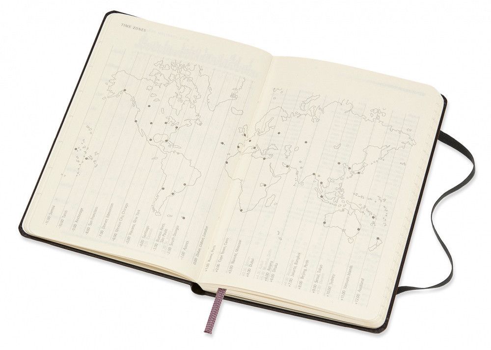 Еженедельник Moleskine Classic черный (DHB12WH2)