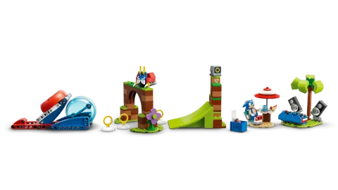 Конструктор LEGO Sonic the Hedgehog 76990 Испытание скоростной сферы Соника