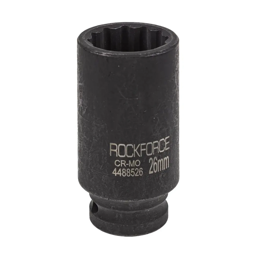Головка ударная глубокая 26мм (12гр.), 1/2'' RockForce RF-4488526