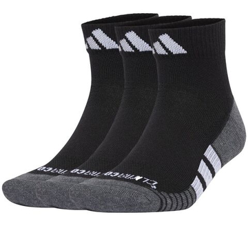 Теннисные носки Adidas Performance Climacool Cushioned Quarter 3P - black/white