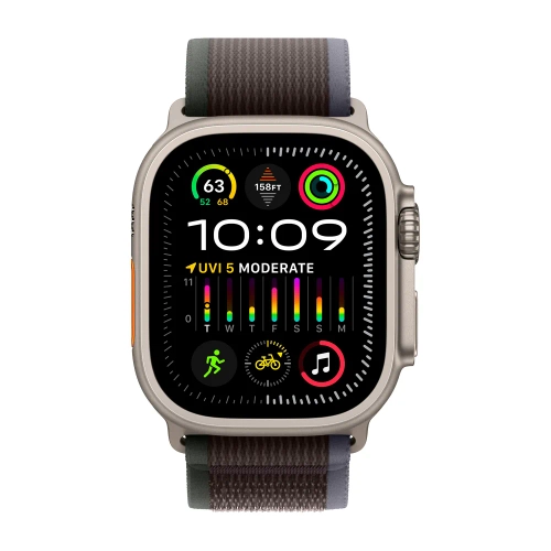 Умные часы Apple Watch Ultra 2 GPS + Cellular, 49mm, Trail Loop M/L, Blue/Black (Синий / Черный)