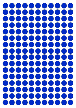 Виниловые наклейки для упаковки и маркировки Policomprint M10. 10 мм. 176 шт.