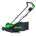 Газонокосилка аккумуляторная Greenworks Арт. 2516107, 24V, 33 см, бесщеточная, без АКБ и ЗУ