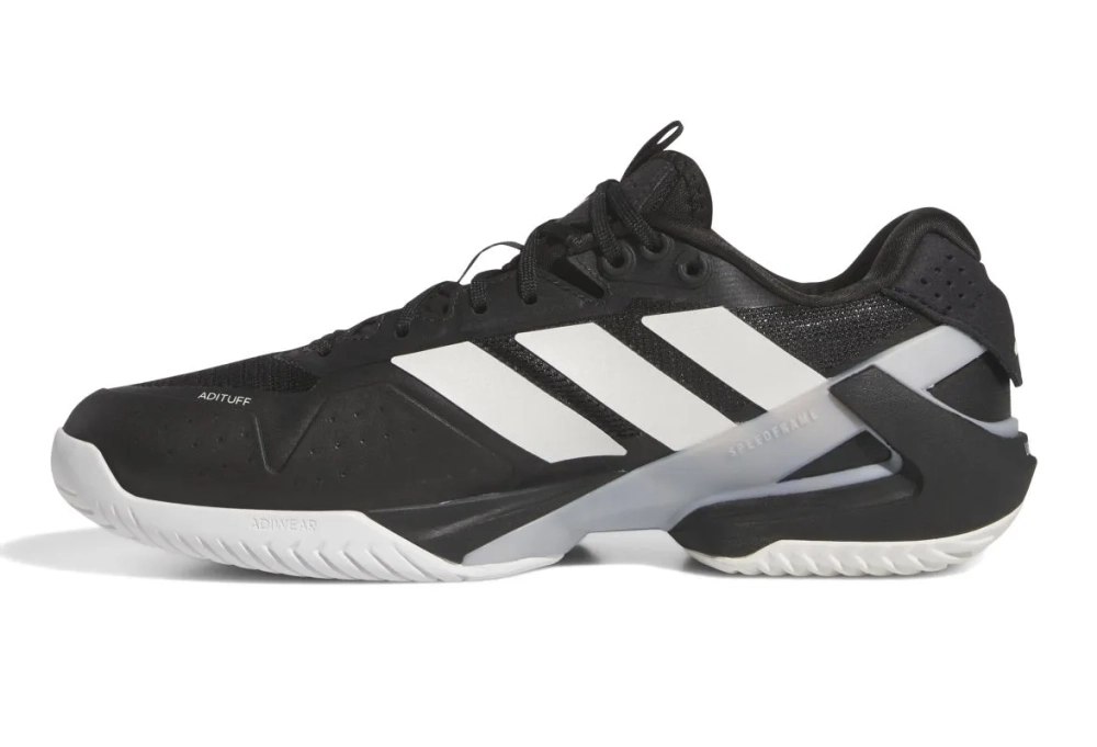 Теннисные кроссовки Adidas Adizero Ubersonic 5 M - core black/zero metallic/silver metallic