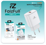 Зарядное устройство FaizFull FC68 18W QC3.0 3A USB Black