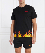 Пижамы HUGO Flames ShortSet Hugo Bodywear - черный(50510465)