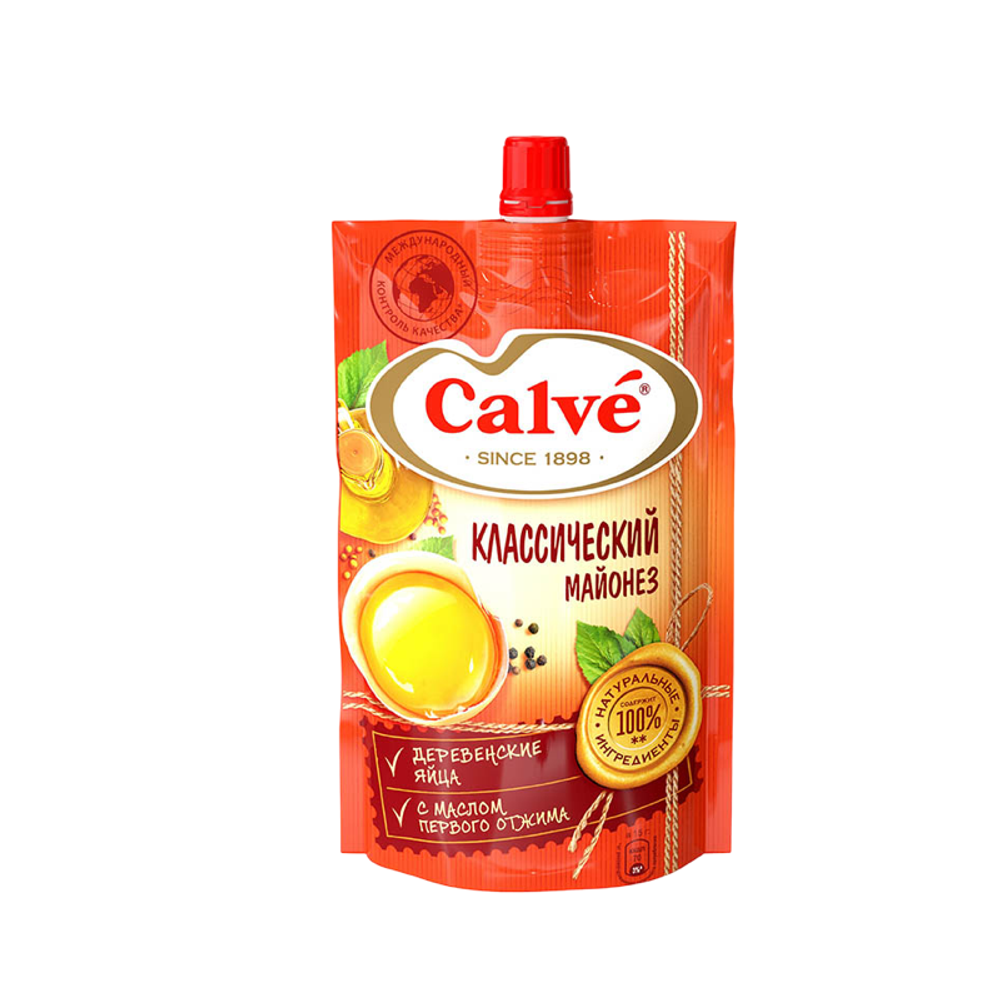 Майонез Кальве Классический 50% 400г