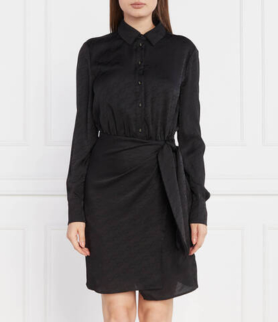 Платье CAMILLA CHEMISIER GUESS - черный(W3YK41 WFJ72)
