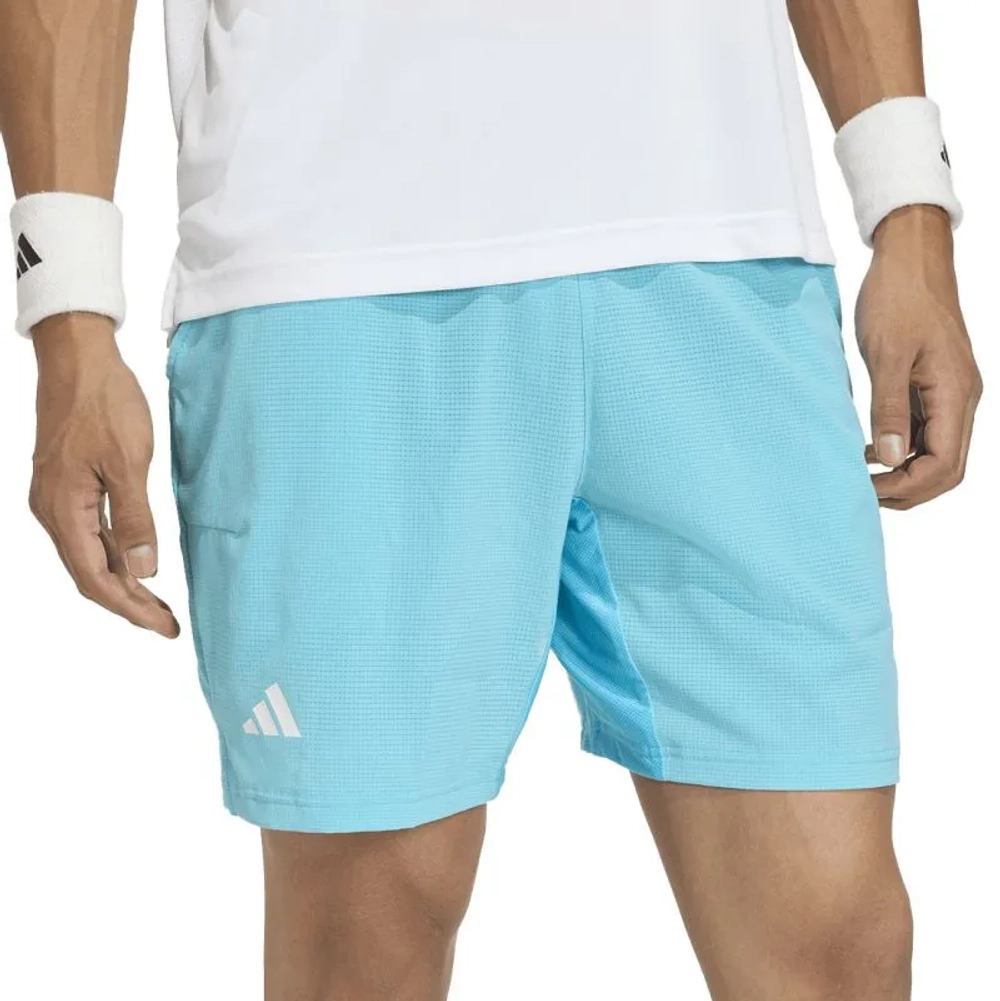 Теннисные шорты Adidas Ergo 9" - signal cyan