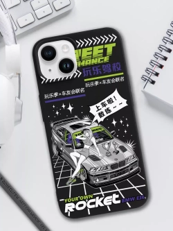 Чехол на iPhone 14 с принтом