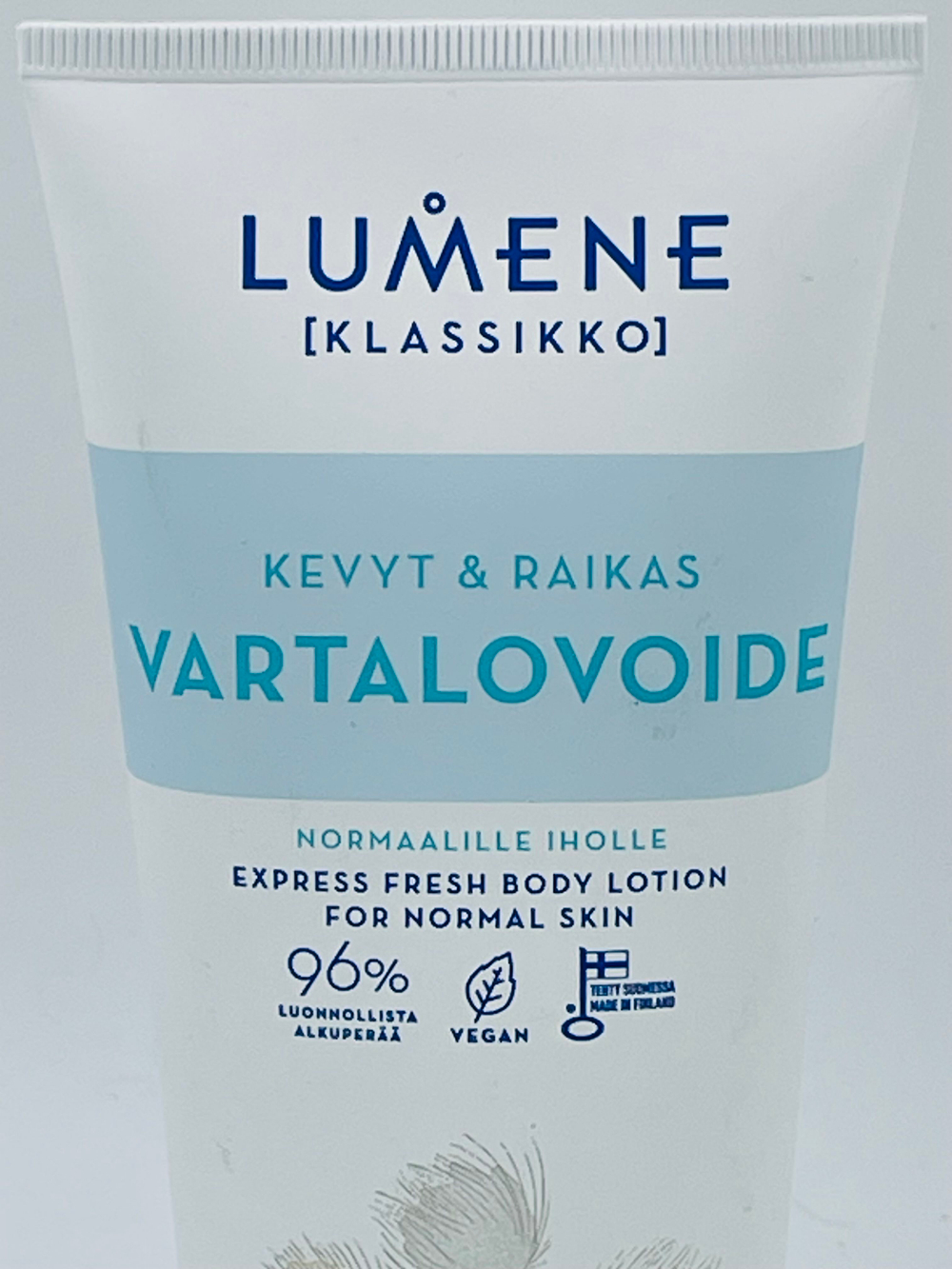Крем Lumene KLASSIKKO для тела Легкость и свежесть 200 мл (из Финляндии)