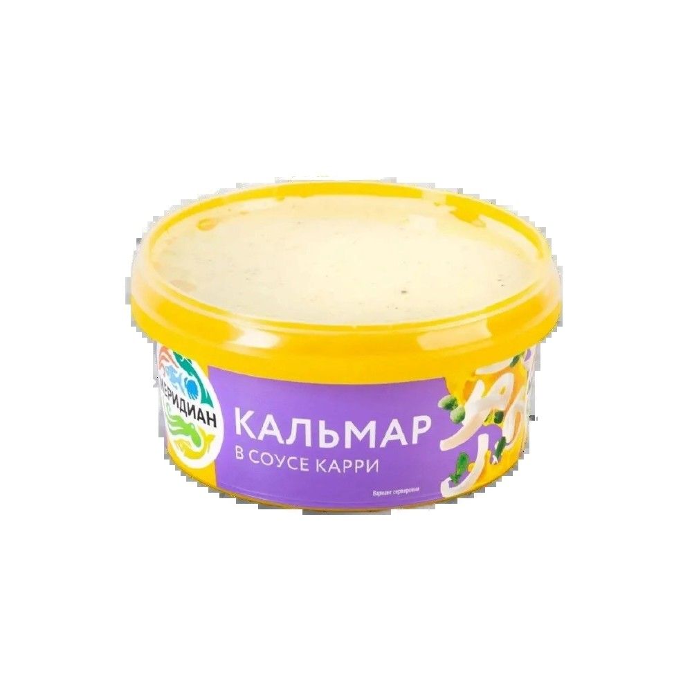 Кальмар в соусе Карри Меридиан 180г