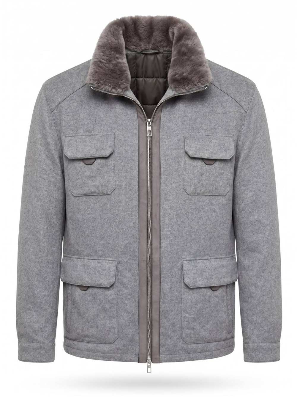 Куртка Loro Piana воротник овчина