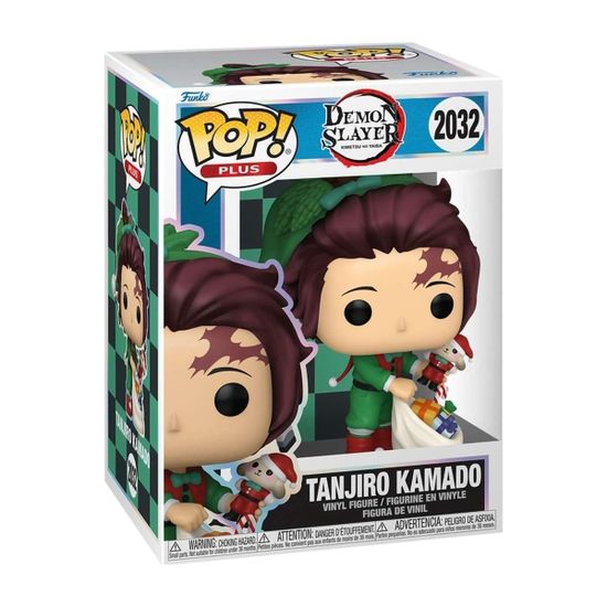 Фигурка Funko POP! Plus Demon Slayer Tanjiro Kamado (Holiday) (2032) 86776 — упаковка