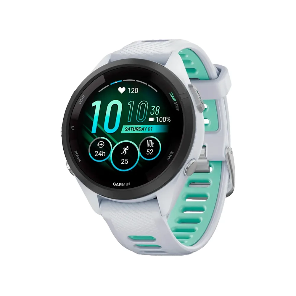Умные часы Garmin Forerunner 265s, 41.7mm, Music White (010-02810-04)