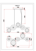Светильник подвесной Moderli V10802-5P Renny