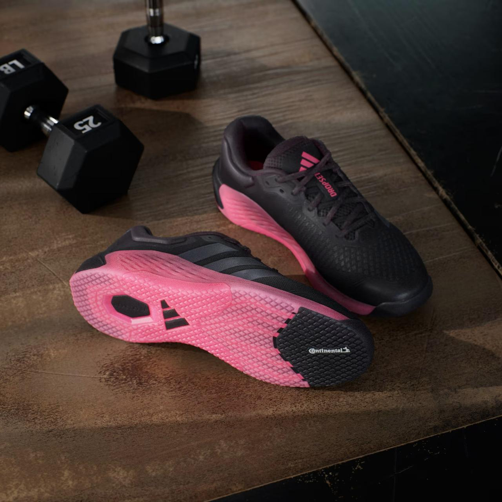 Кроссовки adidas Dropset 4 (Черно-Розовые)