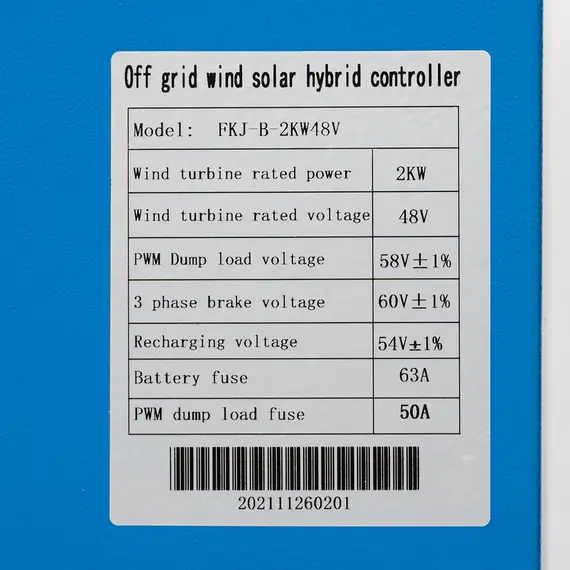 Контроллер заряда A2 1000W-48V