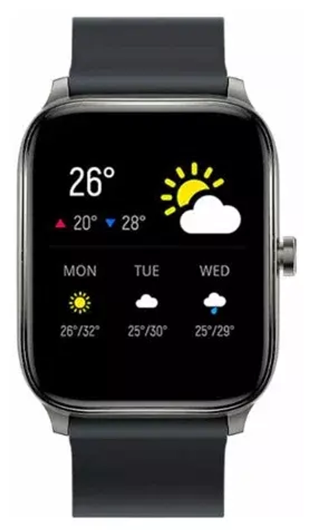 Умные часы Xiaomi Haylou Smart Watch GST LS09B , черный
