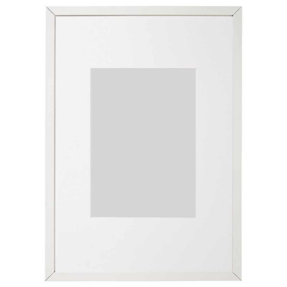 IKEA LOMVIKEN  (ИКЕА ЛОМВИКЕН)  -  Рамка для фото - белая 21x30 см