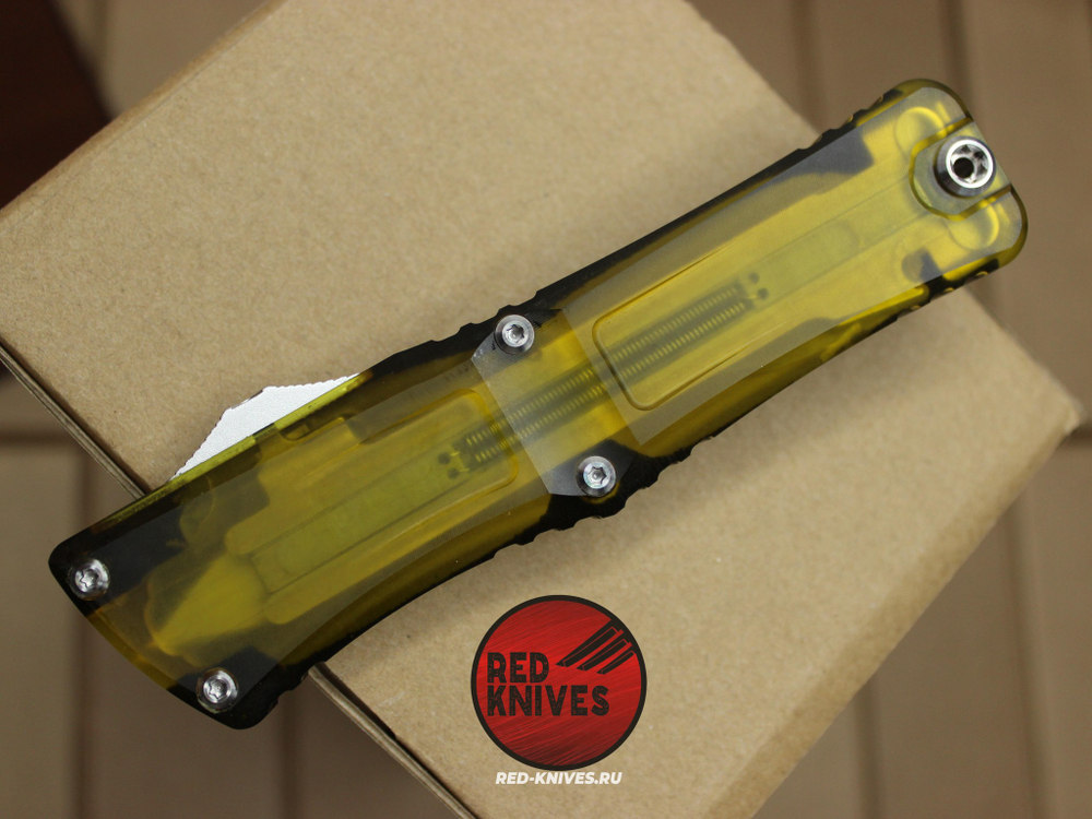 Нож Microtech Troodon 3 Ultem D/E P/S - светлый клинок RK/456