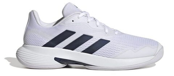 Мужские кроссовки теннисные Adidas CourtJam Control M Carpet - cloud white/team navy/cloud white