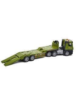 Машинка Военный автовоз с пушкой и солдатами (588B-17)