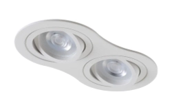 Светильник встраиваемый Crystal Lux CLT 001C2 WH