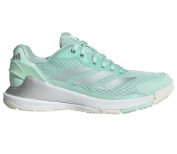 Женские кроссовки для padel Adidas Crazyquick LS Padel W - clear mint/silver metallic/white