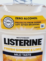Listerine Ополаскиватель для рта Свежий имбирь и лайм 500 мл (из Финляндии)