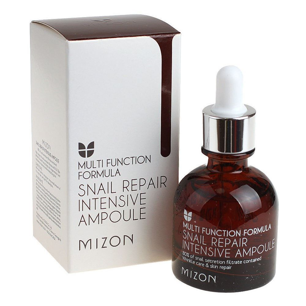Mizon Сыворотка для лица концентрированная улиточная - Snail Repair Intensive Ampoule, 30мл