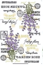Полотенце кухонное «Summer - Лаванда» 40*57 см, микрофибра 200 гр/м2