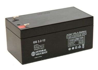 Аккумулятор General Security GS 3,2-12 ( 12V 3,2Ah / 12В 3,2Ач ) - фотография