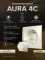 Вентилятор накладной AURA D100 обр.клапан айвори DICITI