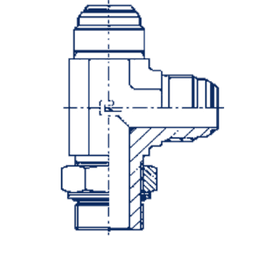 Штуцер FRLG JIC 7/16 - BSP 3/8