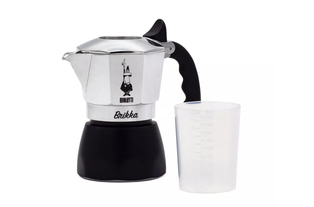 Гейзерная кофеварка Bialetti Brikka на 4 порции