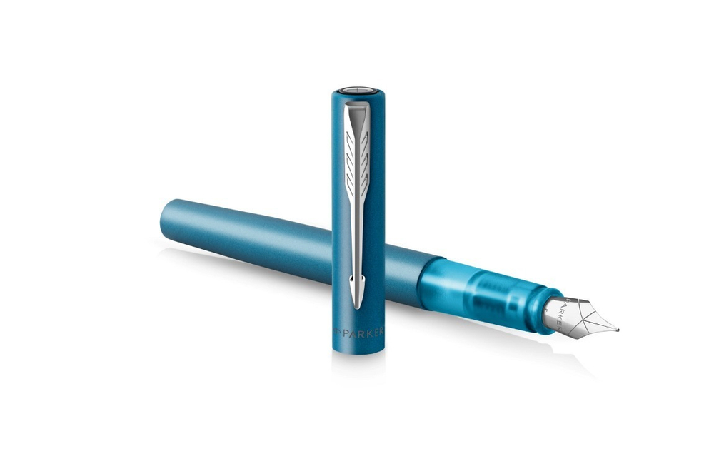 Parker Vector XL - F21 синий, перьевая ручка, F, подар.кор.