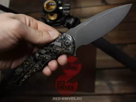 Нож складной CIVIVI Praxis C803J сталь 9Cr18MoV, рукоять Carbon