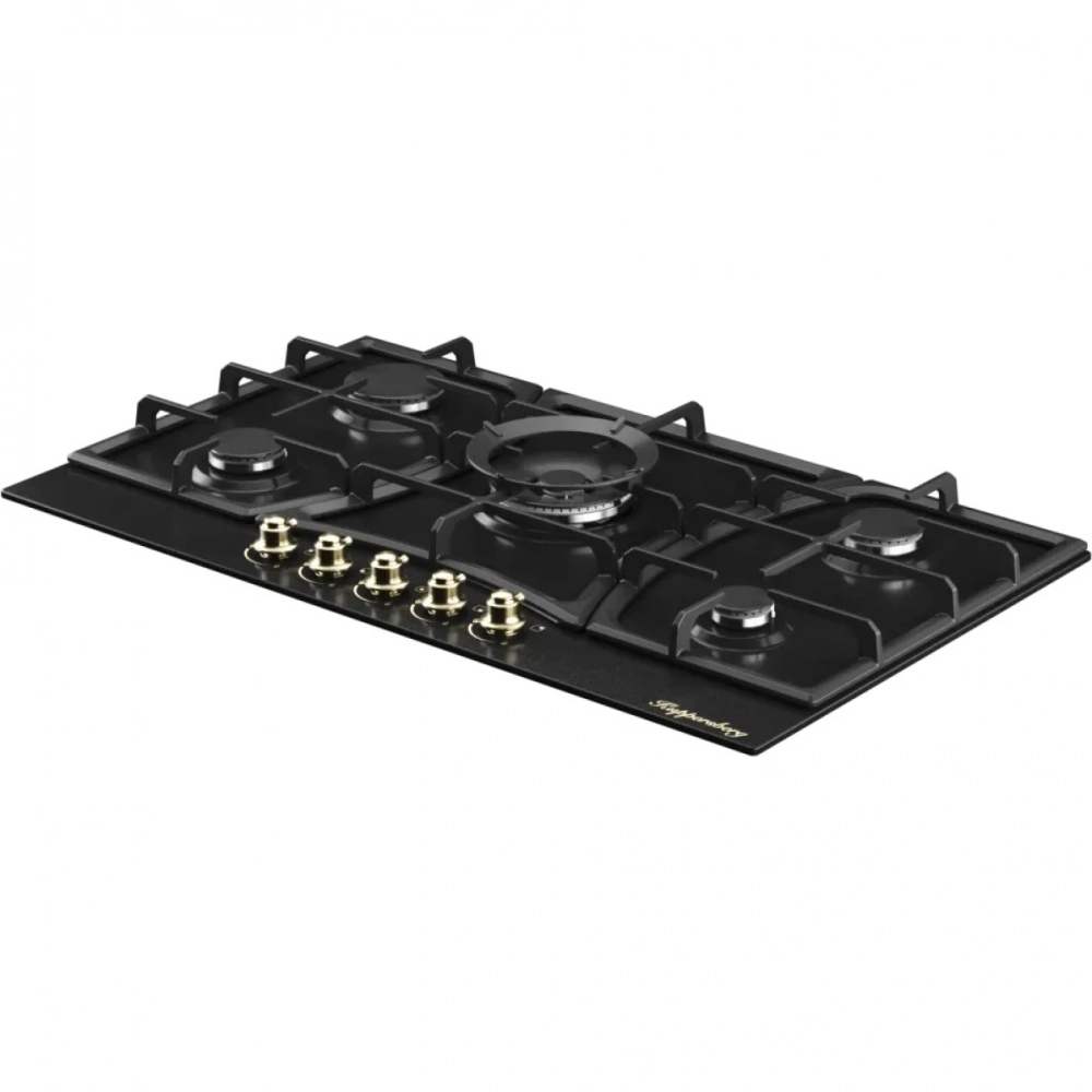 Газовая варочная панель Kuppersberg FS 910 Ant Bronze Classic (86 см)