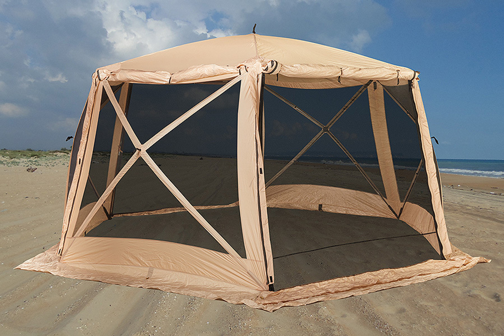Шатер HIGASHI Yurta Mesh Sand
