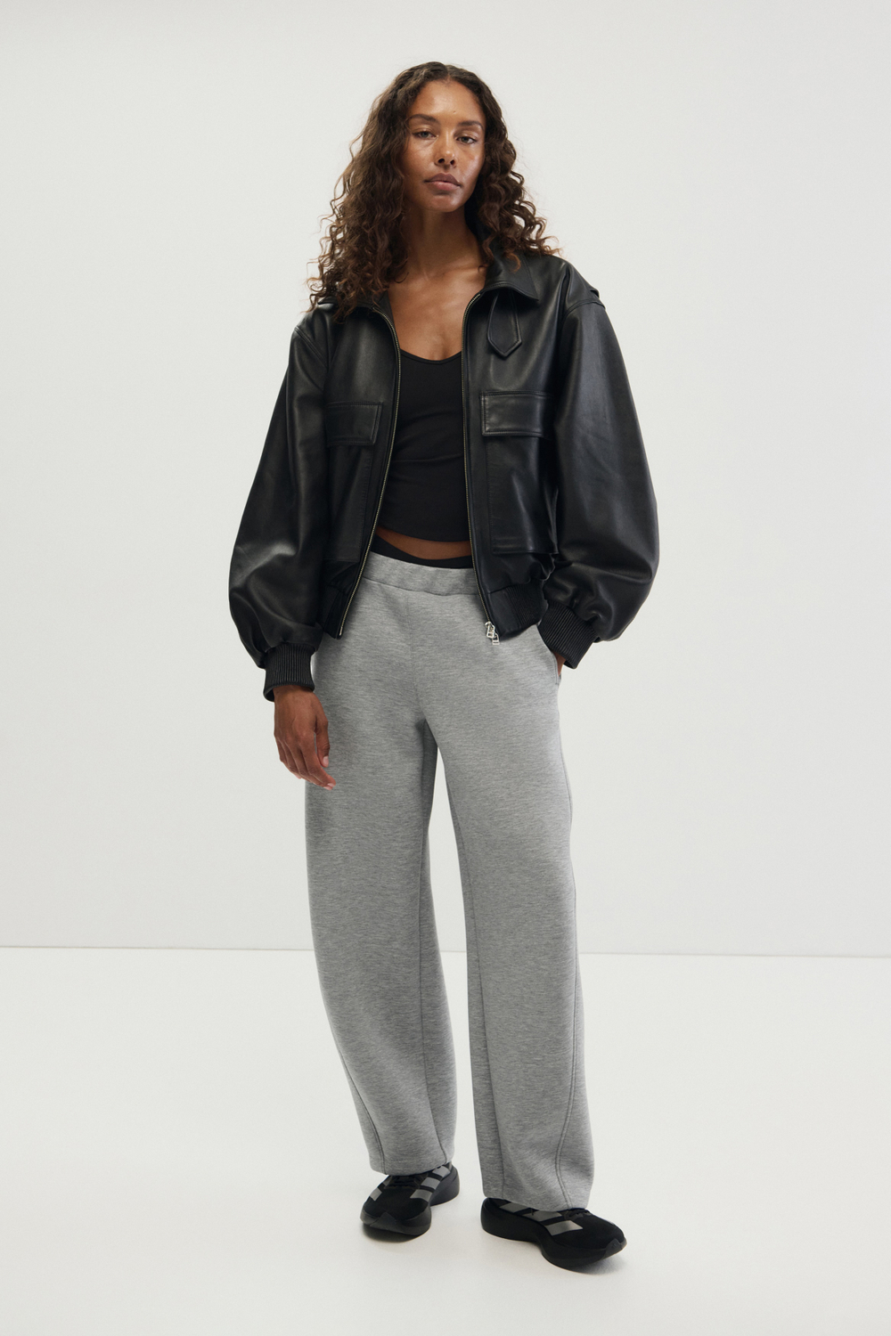 Спортивные джоггеры из скубы - H&M