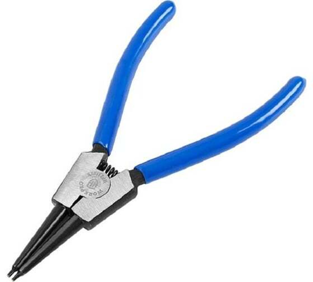 Cъемник стопорных колец WORKPRO прямые внешние CR-V 180 мм, 7 дюймов WP231080