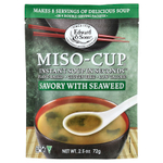 Edward & Sons, Мисо быстрого приготовления, пикантный с водорослями, 4 конверта, 72 г (2,5 унции)